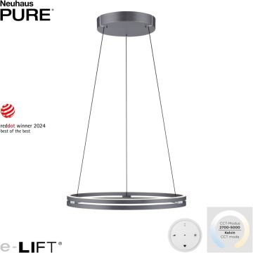 Függőlámpa PURE E-LOOP 2551-15 2700-5000k 2x53W/LED 4480lm ip20 a Paul Neuhaus-tól