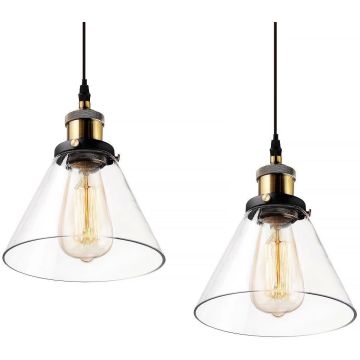 Függőlámpa NEW YORK LOFT La034/p+p 2x40W/E27 IP20 a Altavola Design-tól