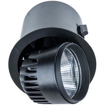 Beépíthető spotlámpa Tanto RA-721R/BK-WW/12 3000K 1x34W/LED 3100lm IP20 a Italux-tól