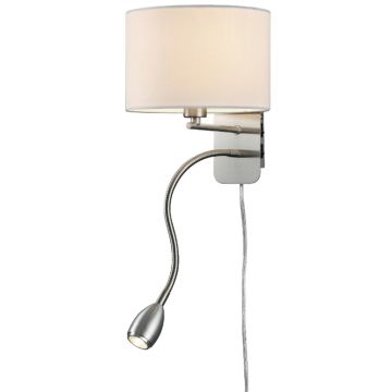 Fali lámpa HOTEL 271170201 3000k 2x43w/led+e14 310lm ip20 a Trio-tól
