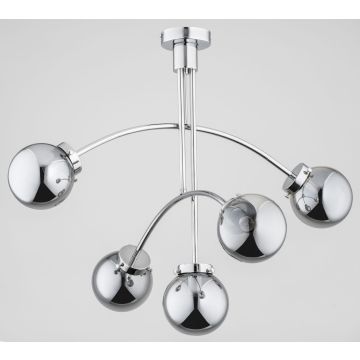 Plafonlámpa LUSCO 27125 5x40W/E14 IP20 a Alfa-tól