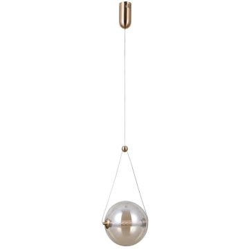 Függőlámpa Rastia PND-34361-M-HBR-AMB 3000K 1x9W/LED 825lm IP20 a Italux-tól