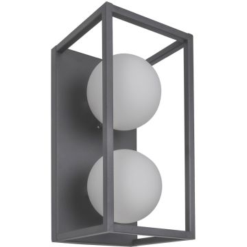Fali lámpa Daisy MB-BR4367-W2 GR 2x4W/G9 IP20 a Italux-tól