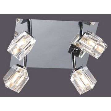 Spotlámpa Crt CRT-4SQ 4x40W/G9 IP20 a Italux-tól