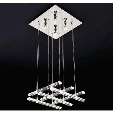 Függőlámpa Diamond MD8103-16B3 4x10W/GU10+12x50W/G4 IP20 a Italux-tól