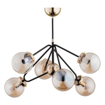Plafonlámpa ELBA GOLD 28256 6x40W/E14 a Alfa-tól