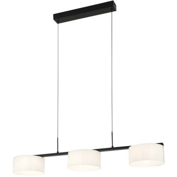 Függőlámpa Austis PND-02836-3-BK 3000K/4000K/6000K 1x24W/LED 3700lm IP20 a Italux-tól