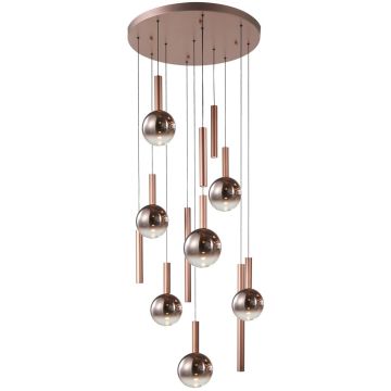 Függőlámpa Camino PND-24038-12A-COPP 3000K 12x60W/LED 2469lm IP20 a Italux-tól