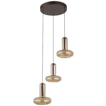 Függőlámpa Carote PND-24011-3-COPP 3000K 3x16W/LED 1002lm IP20 a Italux-tól