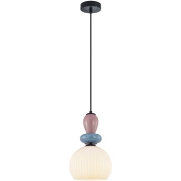 Függőlámpa Domali PND-36816-1A-BK-WH 1x40W/E27 IP20 a Italux-tól