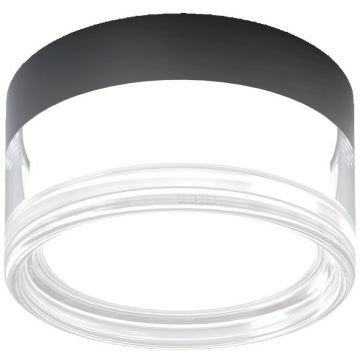 Plafonlámpa Enios PLF-63829-BK 1x9W/LED IP65 a Italux-tól