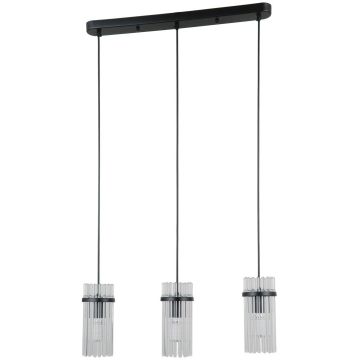 Függőlámpa Merto PND-40930-3B-BK 3x40W/E14 IP20 a Italux-tól
