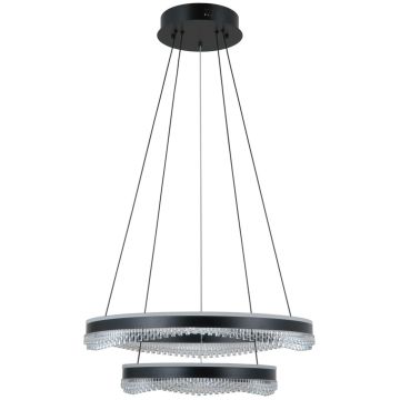 Függőlámpa Morte PND-34535-2L-BK 3000K/4000K/6000K 2x70W/LED 4900lm IP20 a Italux-tól