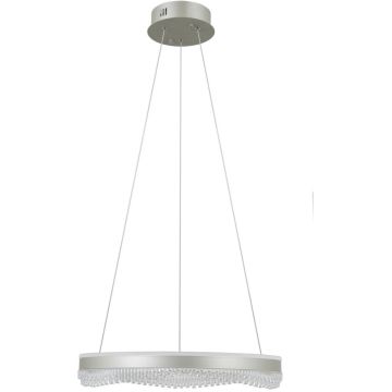 Függőlámpa Morte PND-34535-M-SILV 1x40W/LED IP20 a Italux-tól
