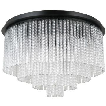 Plafonlámpa Naute PLF-40931-9A-BK 9x40W/E14 IP20 a Italux-tól