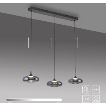 Függőlámpa POSH 15693-15 3000k 3x6,3W/LED 1000lm ip20 a Paul Neuhaus-tól