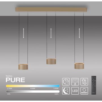 Függőlámpa PURE CLIPSE 2473-97 2200-5000k 6x5W/LED 670lm ip20 a Paul Neuhaus-tól