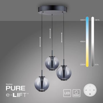 Függőlámpa PURE E-Infinity 2222-15 2200-5000k 3x7W/LED 520lm ip20 a Paul Neuhaus-tól