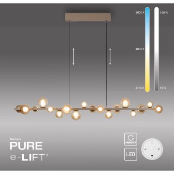 Függőlámpa PURE E-POPUP 2558-97 2200-5000k 18x1,8W/LED 2230lm ip20 a Paul Neuhaus-tól