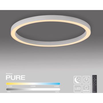 Plafonlámpa PURE LINES ROUND 6306-16 2200-5000k 1x42W/LED 4300lm ip20 a Paul Neuhaus-tól