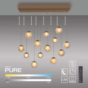 Függőlámpa PURE POPUP 2590-97 2200-5000k 13x3W/LED 3050lm ip20 a Paul Neuhaus-tól