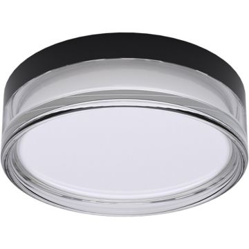 Plafonlámpa Rilta PLF-73527-M-BK 1x24W/LED IP65 a Italux-tól