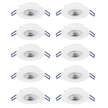 Beépíthető spotlámpa GEDREZ 300187 2700K, 4000K, 6500K 10x4.9W/LED 5200lm ip20 a Eglo-tól