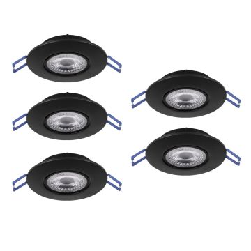 Beépíthető spotlámpa GEDREZ 300189 2700K, 4000K, 6500K 5x4.9W/LED 2600lm ip20 a Eglo-tól