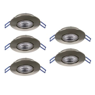 Beépíthető spotlámpa GEDREZ 300194 2700K, 4000K, 6500K 5x4.9W/LED 2600lm ip20 a Eglo-tól