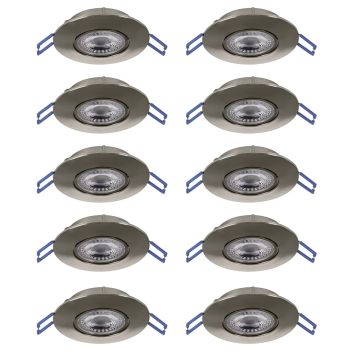 Beépíthető spotlámpa GEDREZ 300196 2700K, 4000K, 6500K 10x4.9W/LED 5200lm ip20 a Eglo-tól
