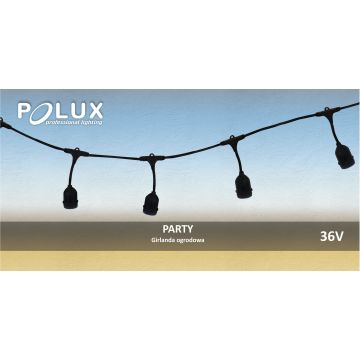 Girland PARTY 308788 10x0,5W/E27 IP44 a Polux-tól