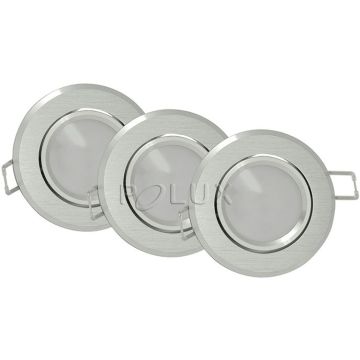 Beépíthető spotlámpa SUN 305275 3000K 1x3,5W/GU10 250LM IP20 a Polux-tól