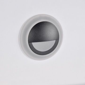 Beépíthető lépcsőházi lámpa Q4 313706 4000K 3W/LED 20LM IP44 a Polux-tól