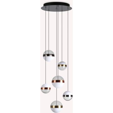 Függőlámpa GALAXY 321172 6x58W/LED ip20 a Ideal Lux-tól