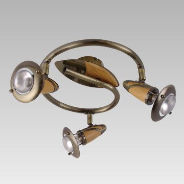 Spotlámpa ZEUS ABS/LW 324 E14 R50 3x40W/E14/R50 a Prezent-tól