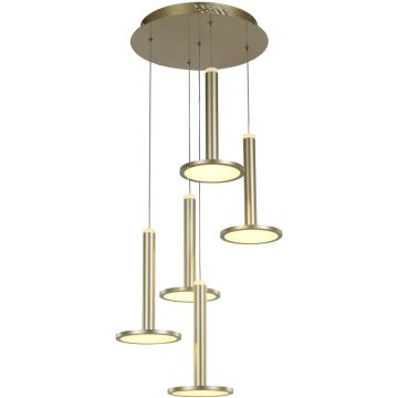 Függőlámpa Oliver MD17033012-5A GOLD 3000K 5x60W/LED 3360lm IP20 a Italux-tól