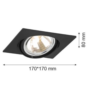 Beépíthető spotlámpa OLIMP 3656 1x6W/G9 IP20 a Argon-tól
