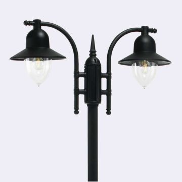 Utcai lámpa COMO 372B 2x9W/E27 IP54 a Norlys-tól