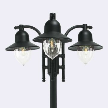 Utcai lámpa COMO 373B 3x9W/E27 IP54 a Norlys-tól