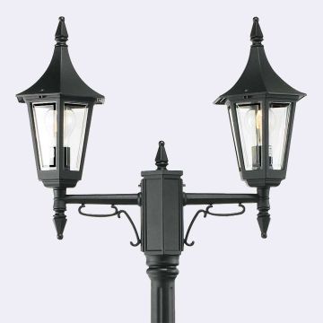 Utcai lámpa RIMINI 402B 2x9W/E27 IP54 a Norlys-tól