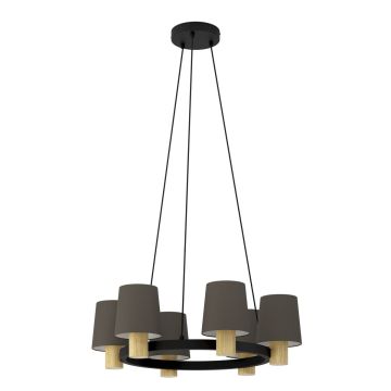 Függőlámpa EDALE 43781 6x40W/E27 IP20 a Eglo-tól