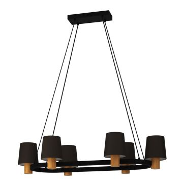 Függőlámpa EDALE 43782 6x40W/E27 IP20 a Eglo-tól