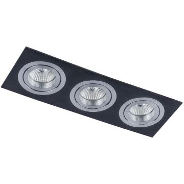 Beépíthető spotlámpa Mooty BL MQ71805-3AB 3x50W/GU5,3 IP20 a Italux-tól