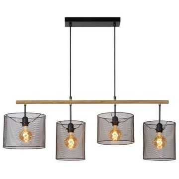 Függőlámpa BASKETT 45459/04/30 4x60w/e27 ip20 a Lucide-tól
