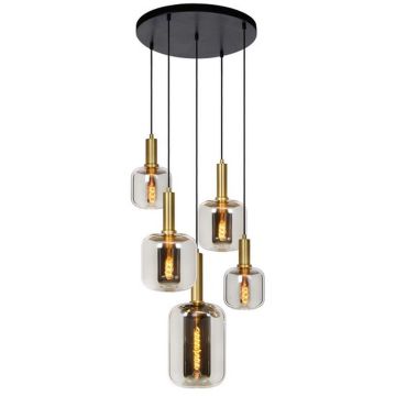 Függőlámpa JOANET 45494/15/65 5x40w/e27 ip20 a Lucide-tól