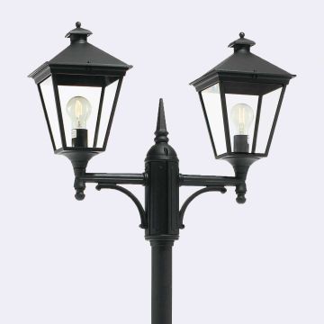 Utcai lámpa LONDON BIG 492B 2x11W/E27 IP54 a Norlys-tól