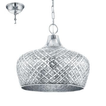 Függőlámpa SALTASH 49676 1x60W/E27 a Eglo-tól