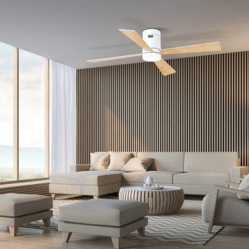 Ventilátor CEILING FAN 19137 3000K, 4000K, 6000K 15W/led 1500lm IP20 a Zambelis-tól