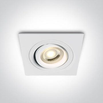 Beépíthető spotlámpa The Dual Ring 51105ABG/W 1x10W/GU10 IP20 a One Light-tól