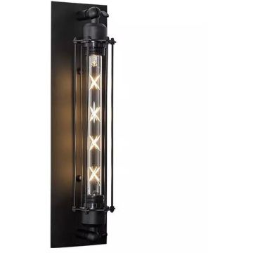 Fali lámpa AMSTERDAM LOFT LA001/W_BLACK 2700K 1x40W/E27 150lm IP20 a Altavola Design-tól